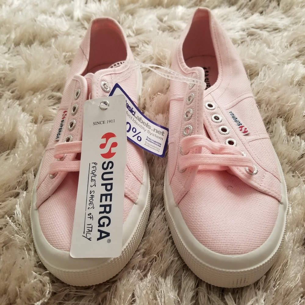 Superga pink sneakers